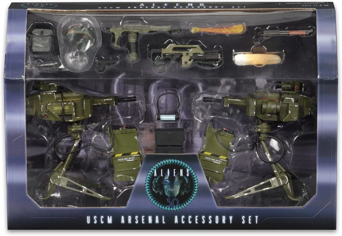 Aliens - Accessory Pack - USCM Arsenal Weapons Pack (Case 6) 0