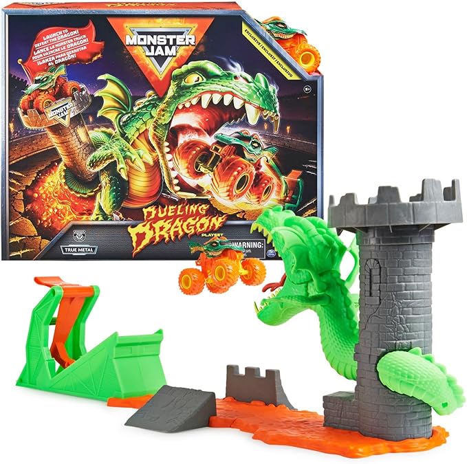 MONSTER JAM DUEL0 DRAGON VEH 1:64 2
