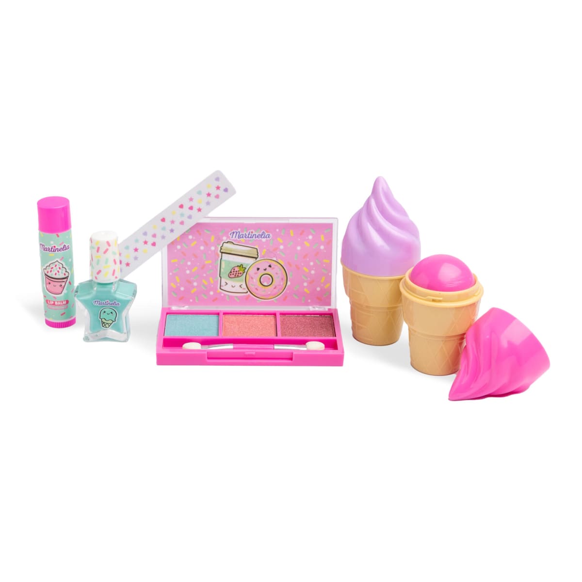 SET DE MAQUILLAJE BRILLO INFANTIL YUMMY SPARKLE MARTINELIA2