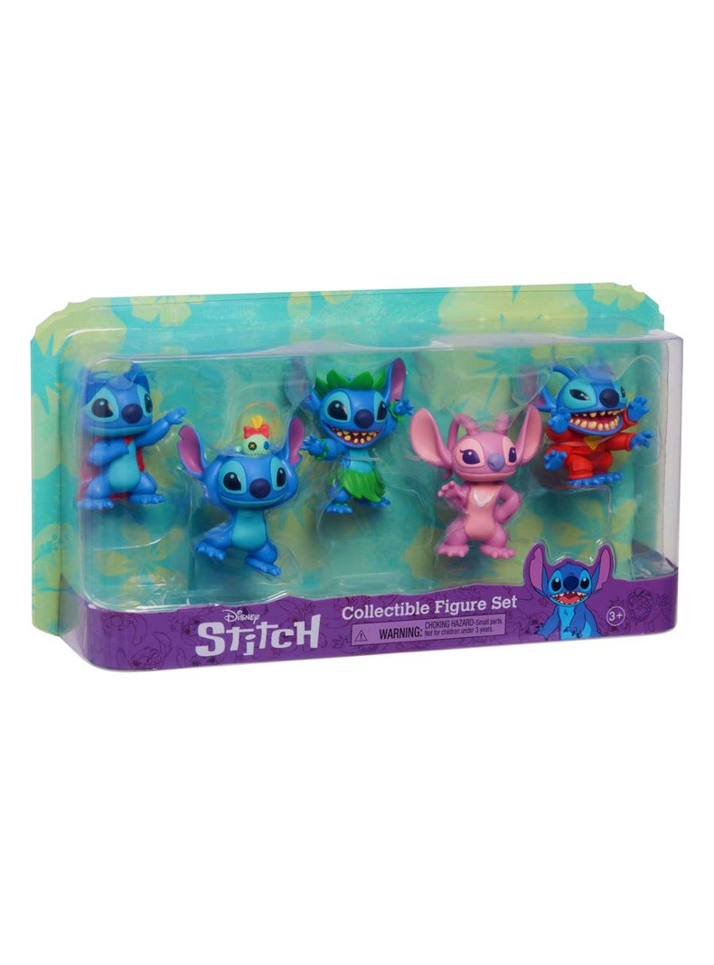 STITCH SET DE 5 FIGURAS DE COLECCIÓN 1