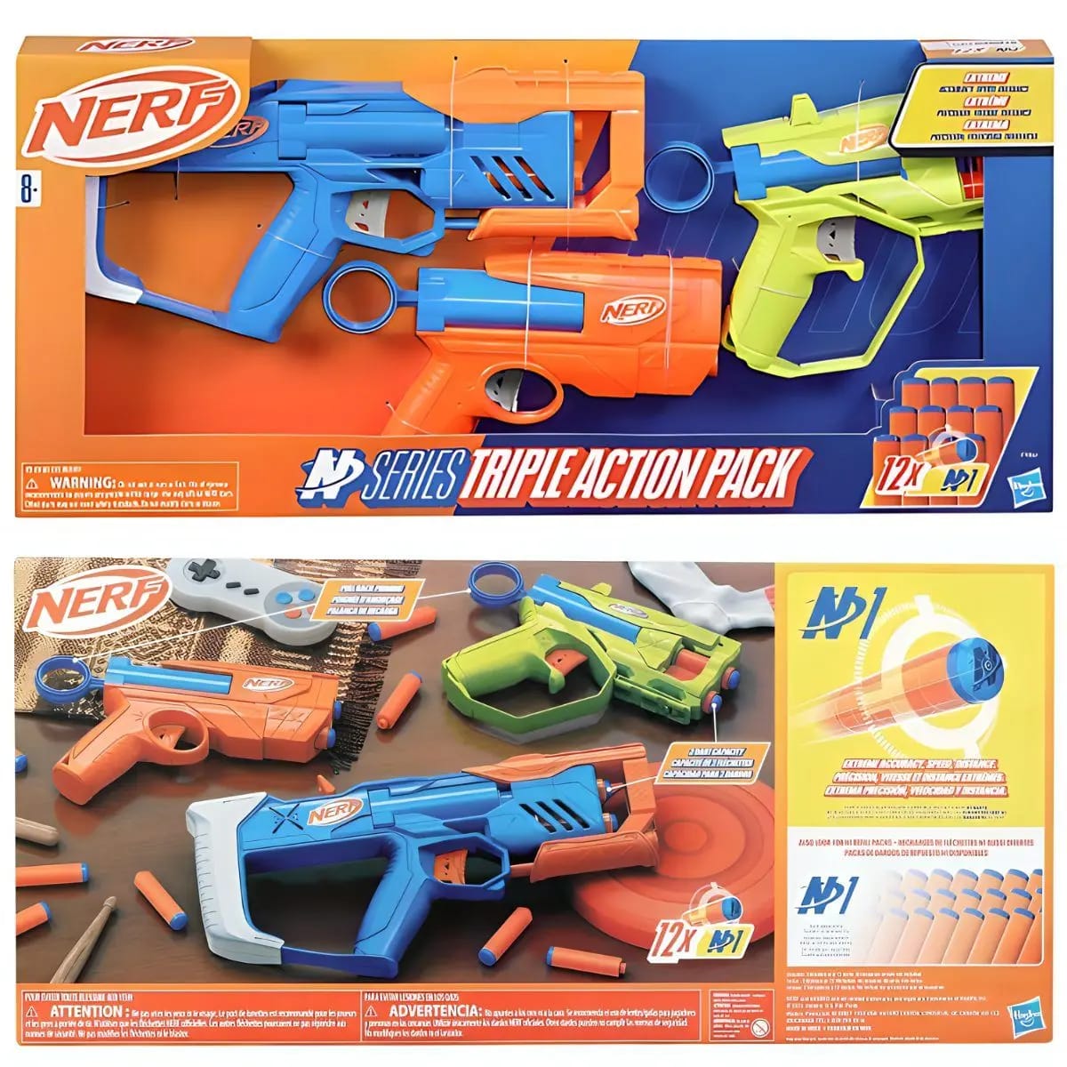 NER N SERIES TRIPLE ACTION PACK (ISO) 1