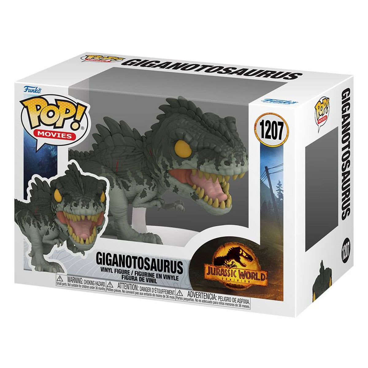 FUNKO POP MOVIES: JURASSIC WORLD DOMINION - GIGANTOSAURUS 1