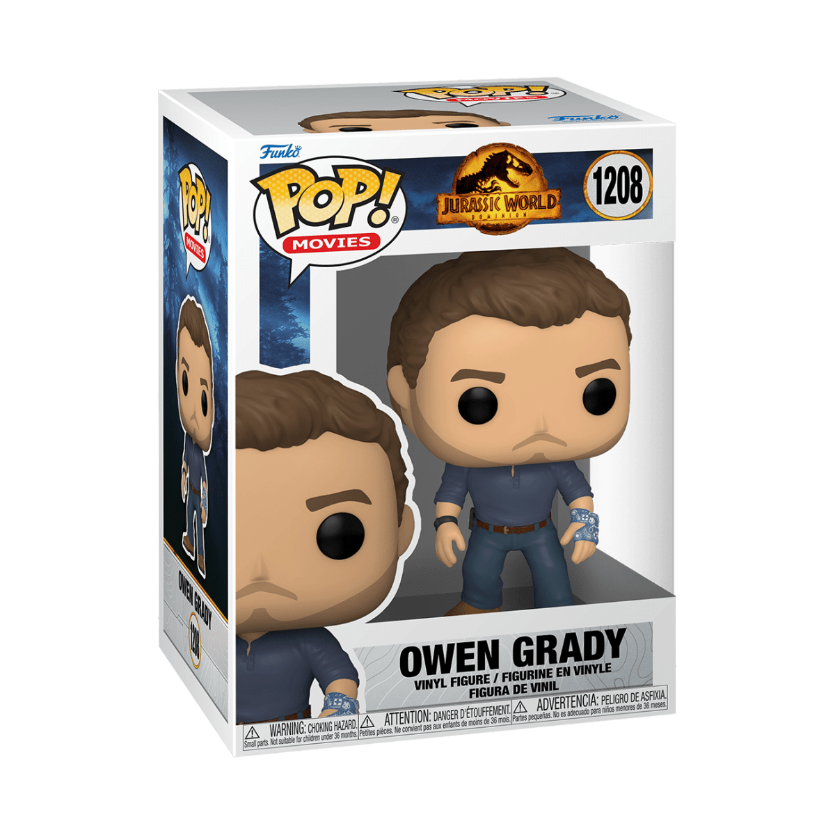 FUNKO POP MOVIES: JURASSIC WORLD DOMINION - OWEN GRADY 1
