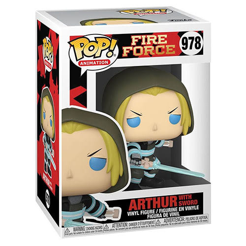 FUNKO POP ANIMATION: FIRE FORCE - ARTHUR WITH SWORD 1