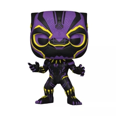 FUNKO POP MARVEL: BLACKPANTHER - BLACKPANTHER + POLERA TALLA M1