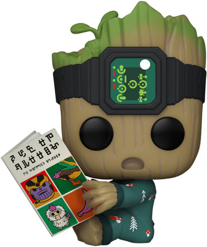 FUNKO POP MARVEL: I AM GROOT - GROOT IN ONESIE WITH BOOK1