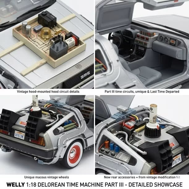 BACK TO THE FUTURE III DELOREAN3