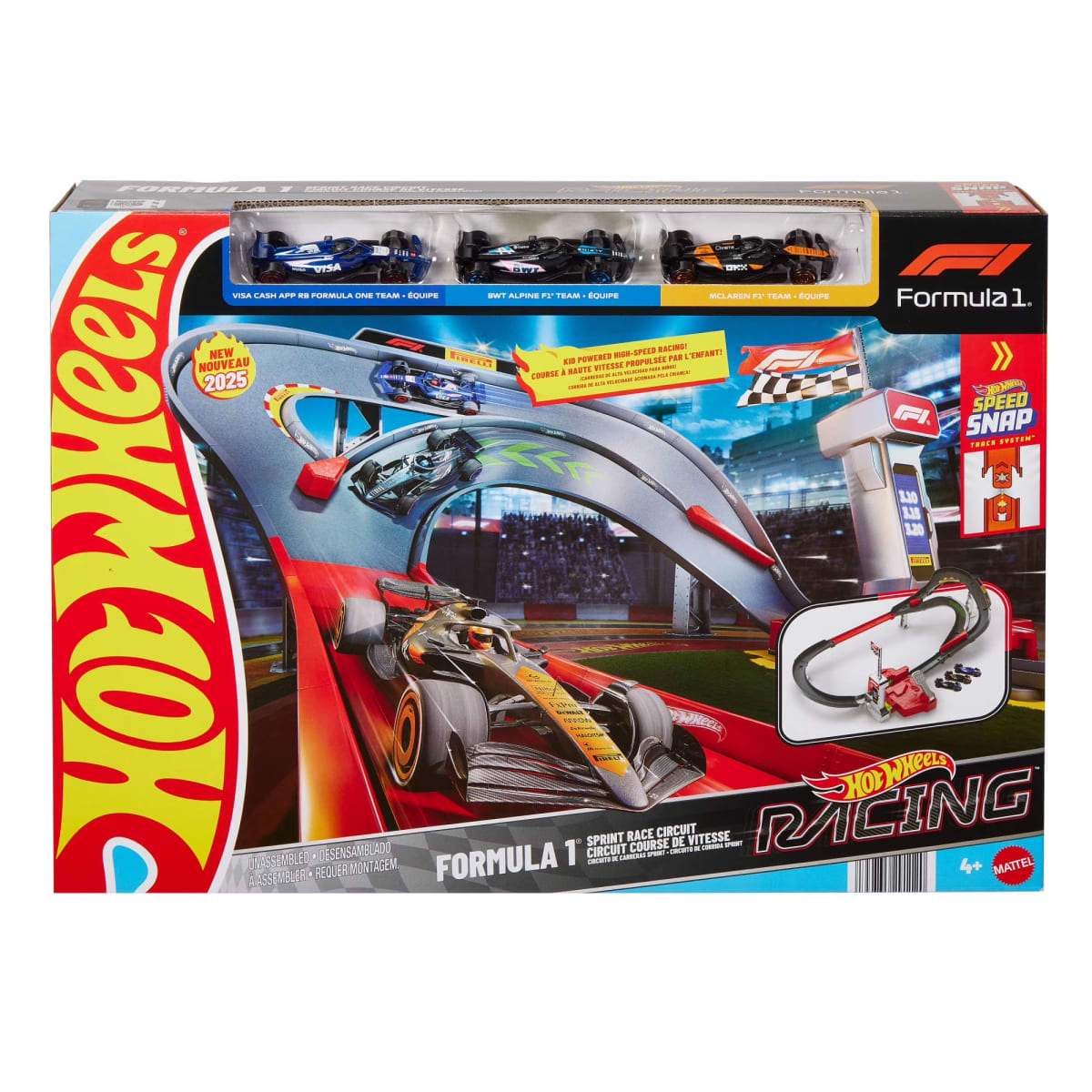 Hot Wheels Pista Carrera Sprint 1