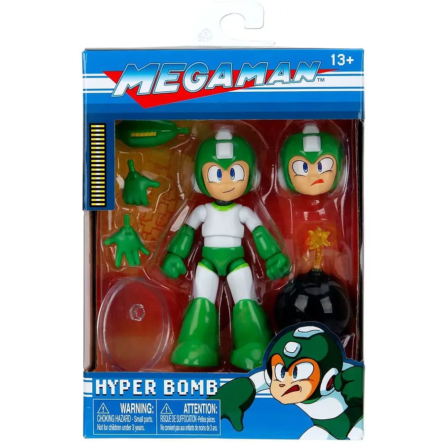 FIGURA (MEGA MAN)  HYPER BOMB ACTION FIGURE 11CM 1