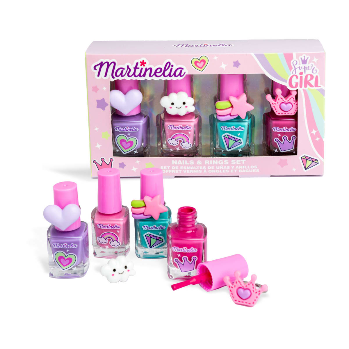 SET DE ESMALTES SUPERGIRL – MARTINELIA 0