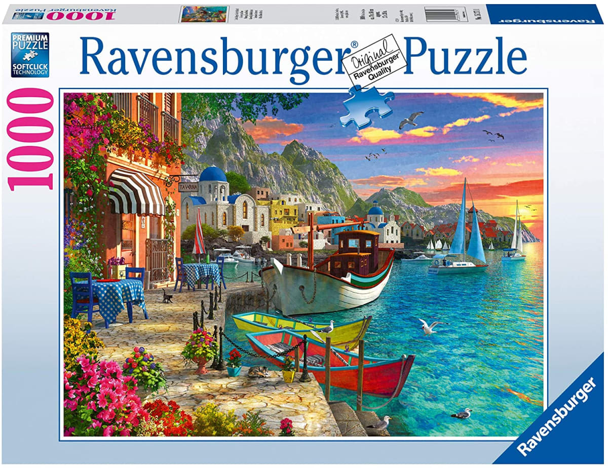 RAVENSBURGER PUZZLE MARAVILLOSA GRECIA 1000 PIEZAS 0