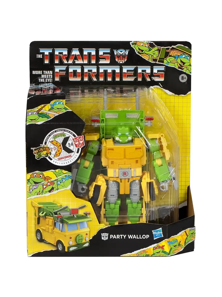 THE TRANSFORMERS X TMNT PARTY WALLOP 2