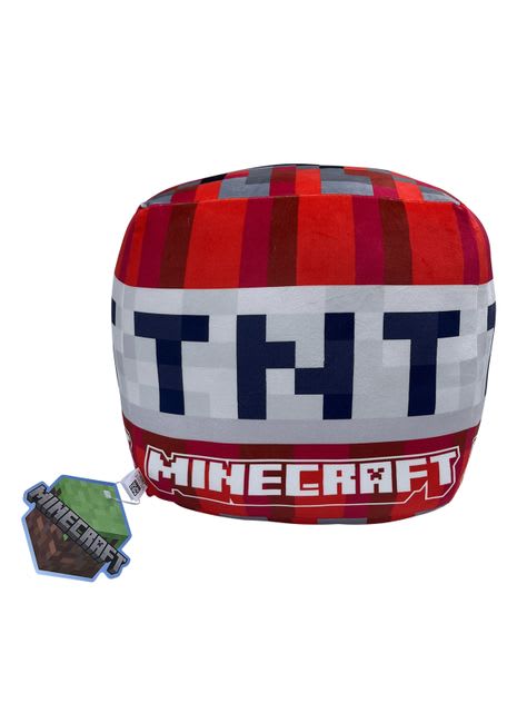 PELUCHE MINECRAFT CUBO TNT 1