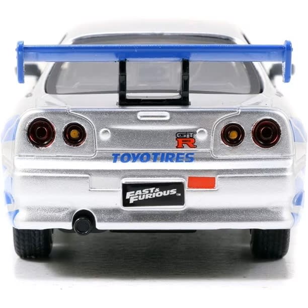 JADA TOYS FAST AND FURIOUS NISSAN SKILINE GTR R344