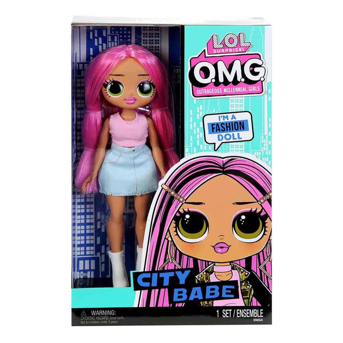 L.O.L. MID OPP OMG - CITY BABE - PINK 0