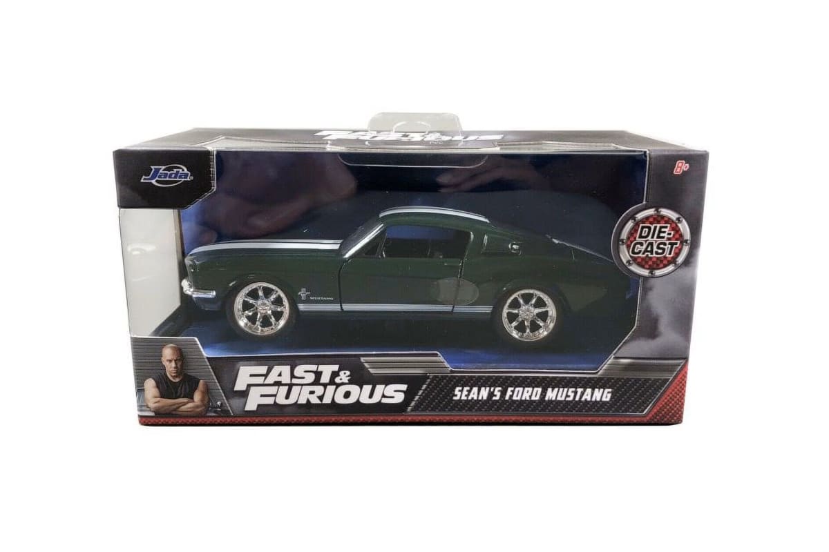 JADA TOYS FAST AND FURIOUS  1967 FORD MUSTANG 627C GREEN 4