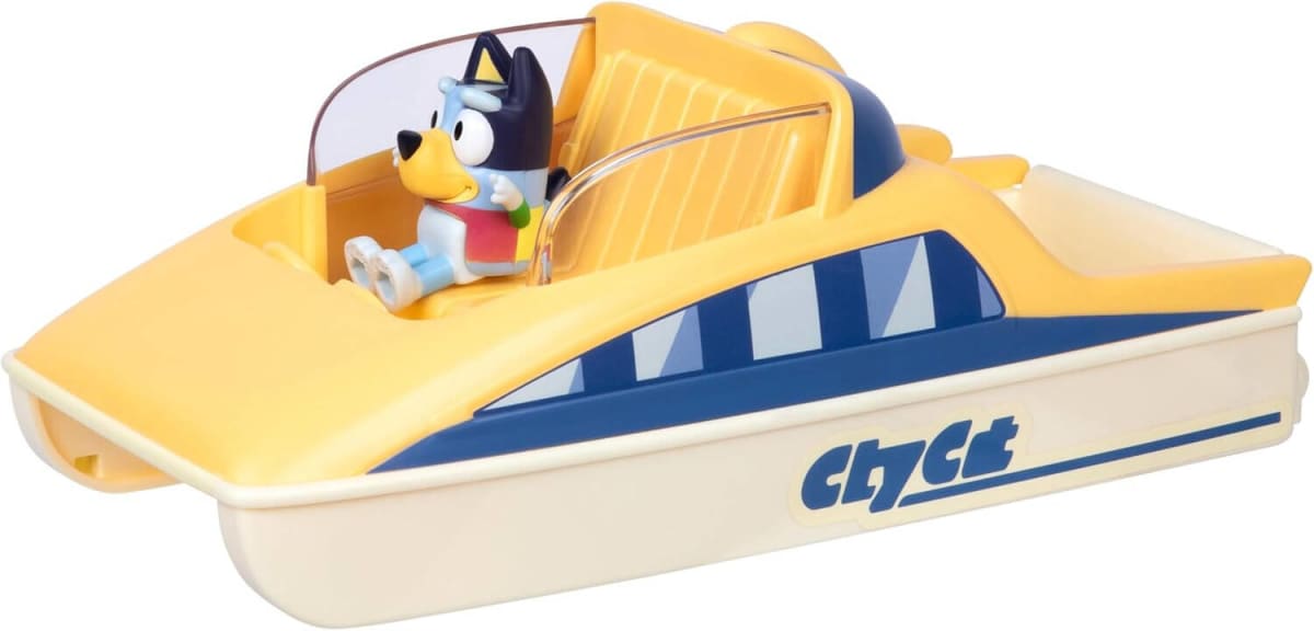 BLUEY S13 COLOR CHANGE BLUEY'S MOTORBOAT VEHICLE EXCLUSIVE2