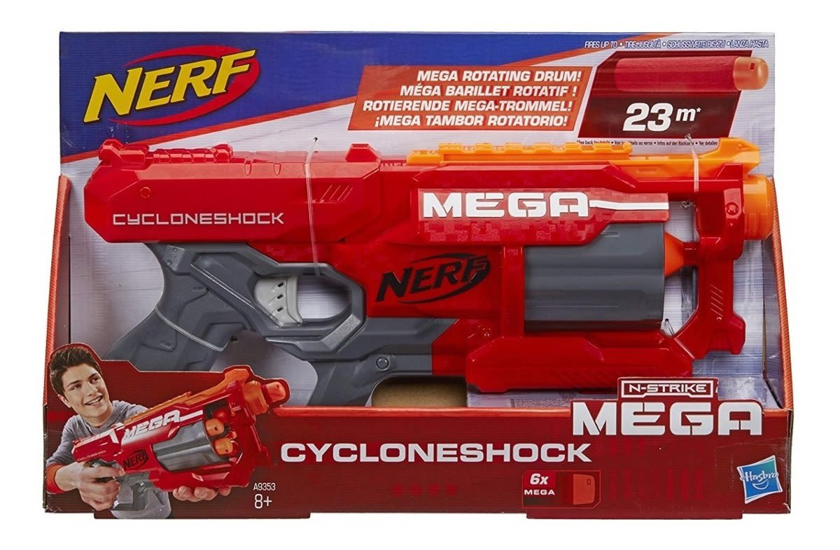 NERF MEGA CYCLONESHOCK 0