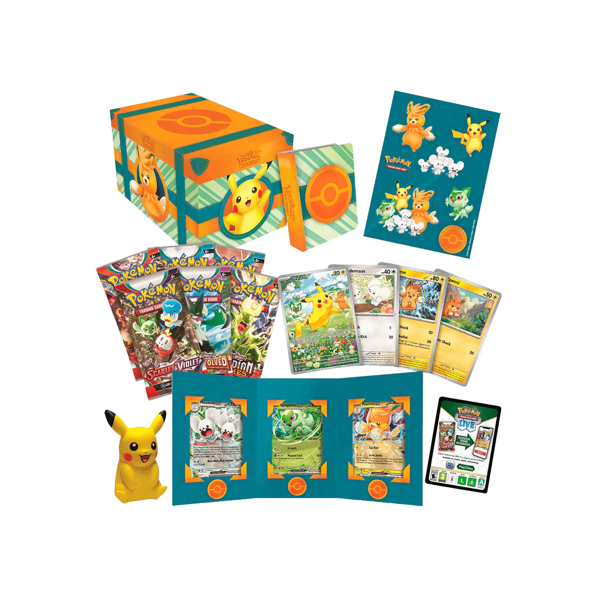Pokémon TCG: Paldea Adventure Chest INGLÉS JEPK20542