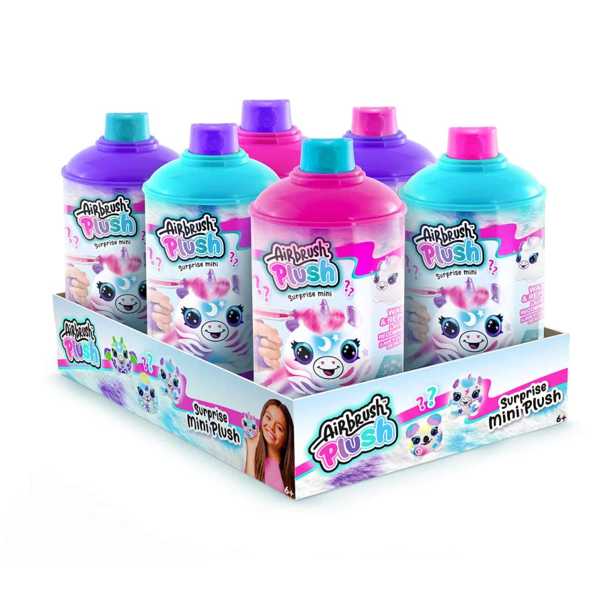AIRBRUSH PLUSH – MINI MYSTERY KIT | Juguetería Little Toys Chile