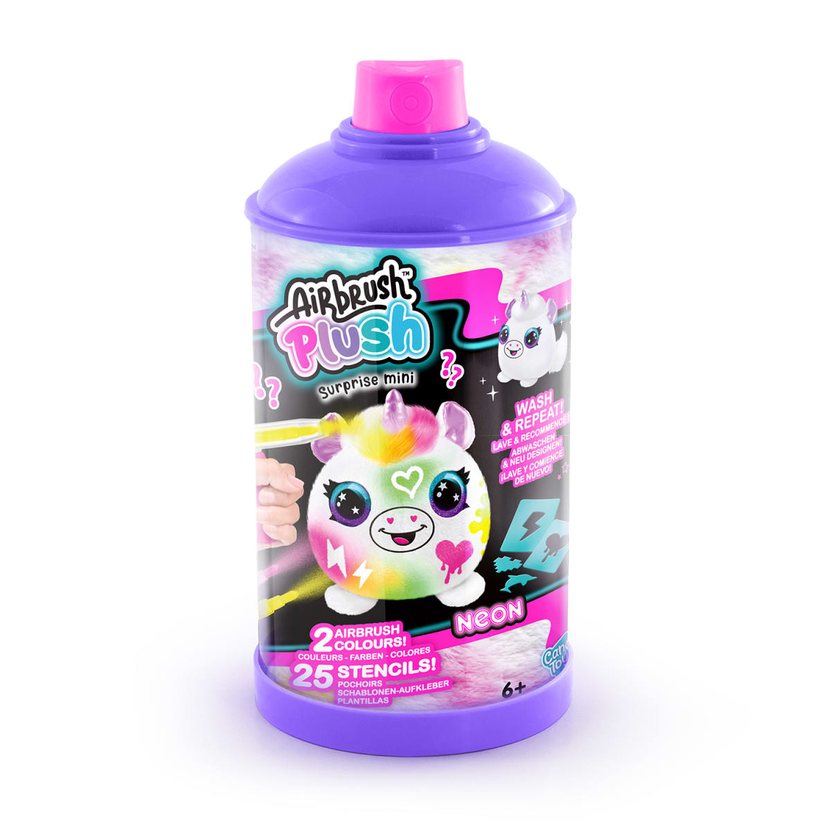 AIRBRUSH PLUSH – MINI MYSTERY KIT-NEON3