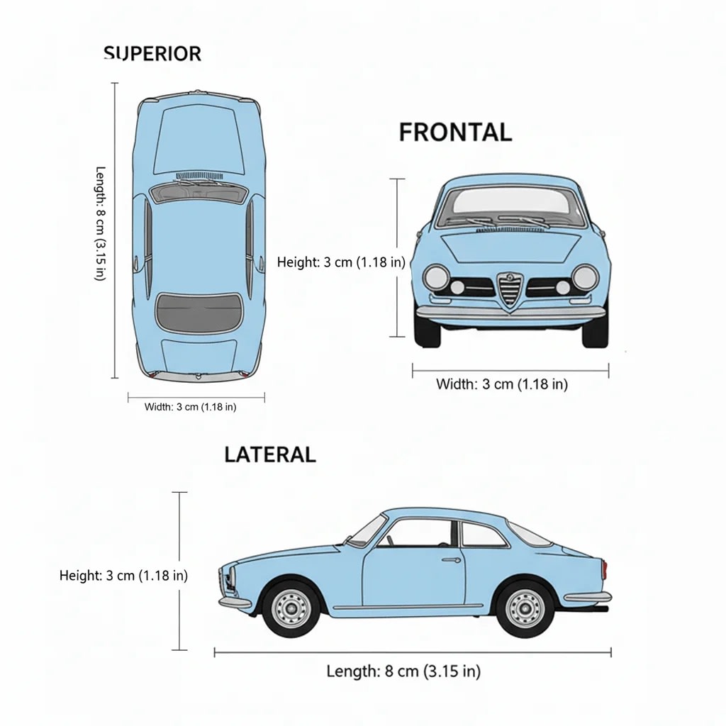 WELLY - ALFA ROMEO GIULIETTA 19541