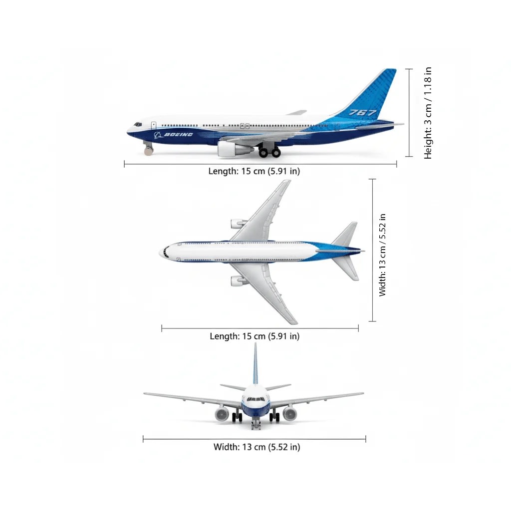 WELLY - AVION BOEING 7671