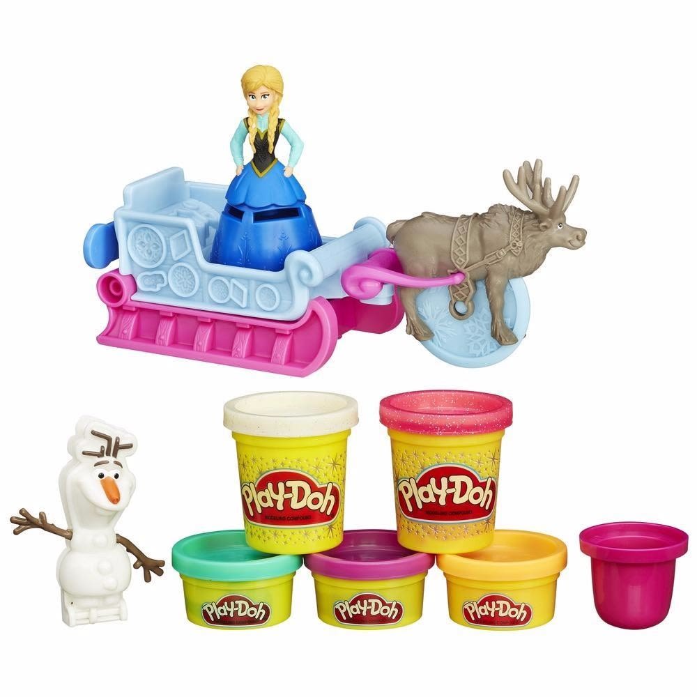 PLAYDOH FROZEN AVENTURA EN TRINEO2