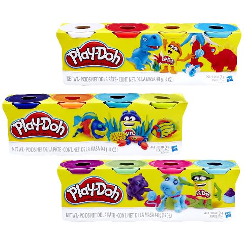 PLAY-DOH 4 PACK2
