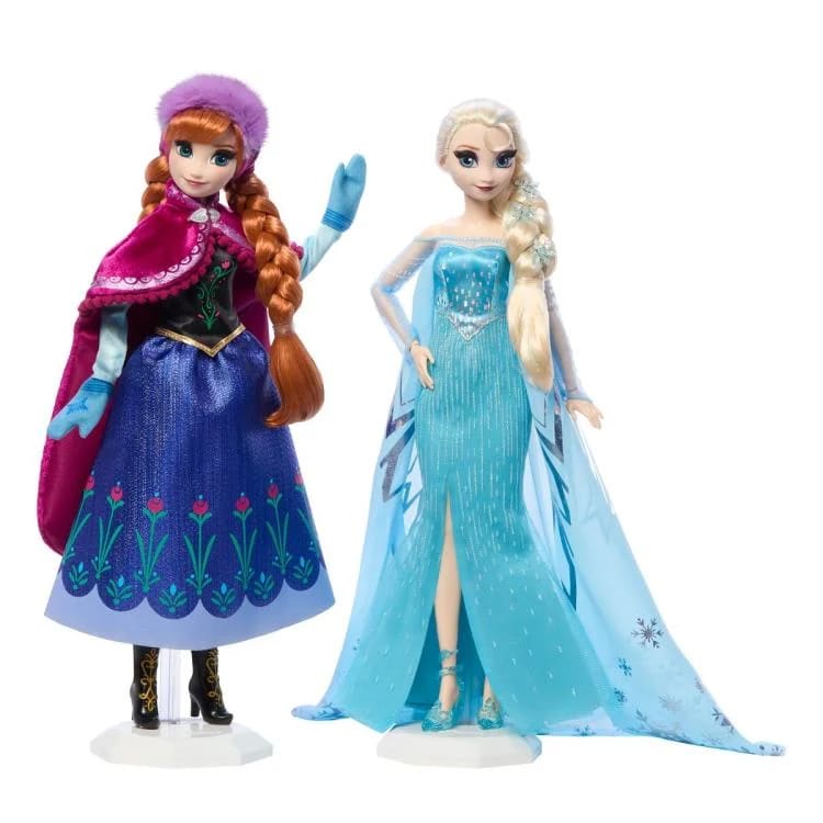 MATTEL DISNEY COLLECTOR ANNA Y ELSA CELEBRACION2