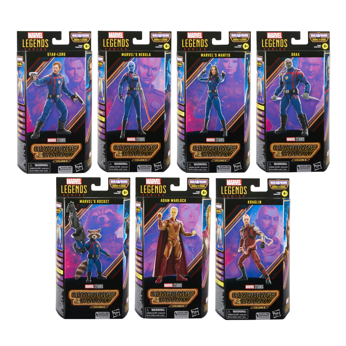 MARVEL LEGENDS GUARDIANES DE LA GALAXIA 3 - SURTIDO 0