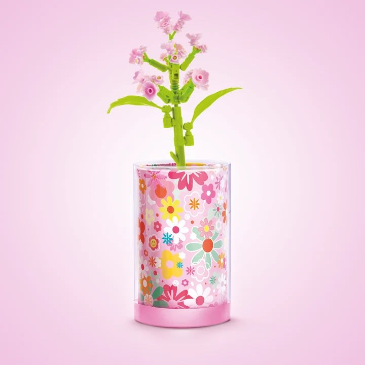 CANAL TOYS - FLOWER BRICK PEN - 1 PACK  (Lapicero Flor De Bloques Paquete Individual)1