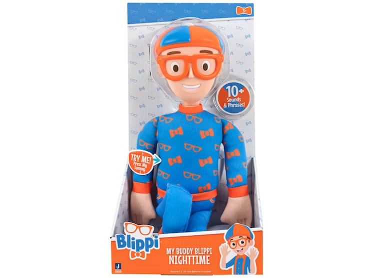 BLIPPI PELUCHE HORA DE DORMIR 1