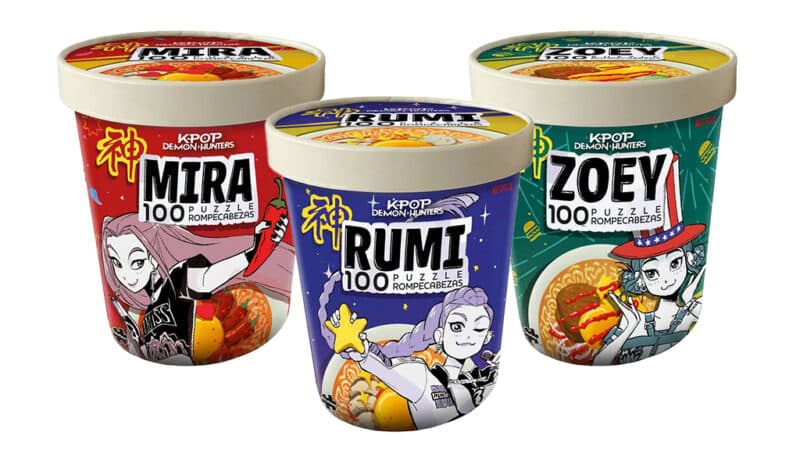 K-POP DEMON HUNTERS PUZZLE RAMEN  SURT 0