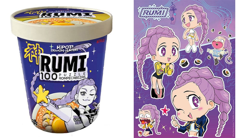 K-POP DEMON HUNTERS PUZZLE RAMEN  SURT4
