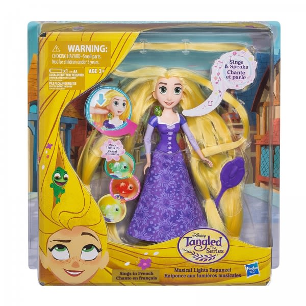 PRINCESAS DISNEY RAPUNZEL LUCES MUSICALES 0