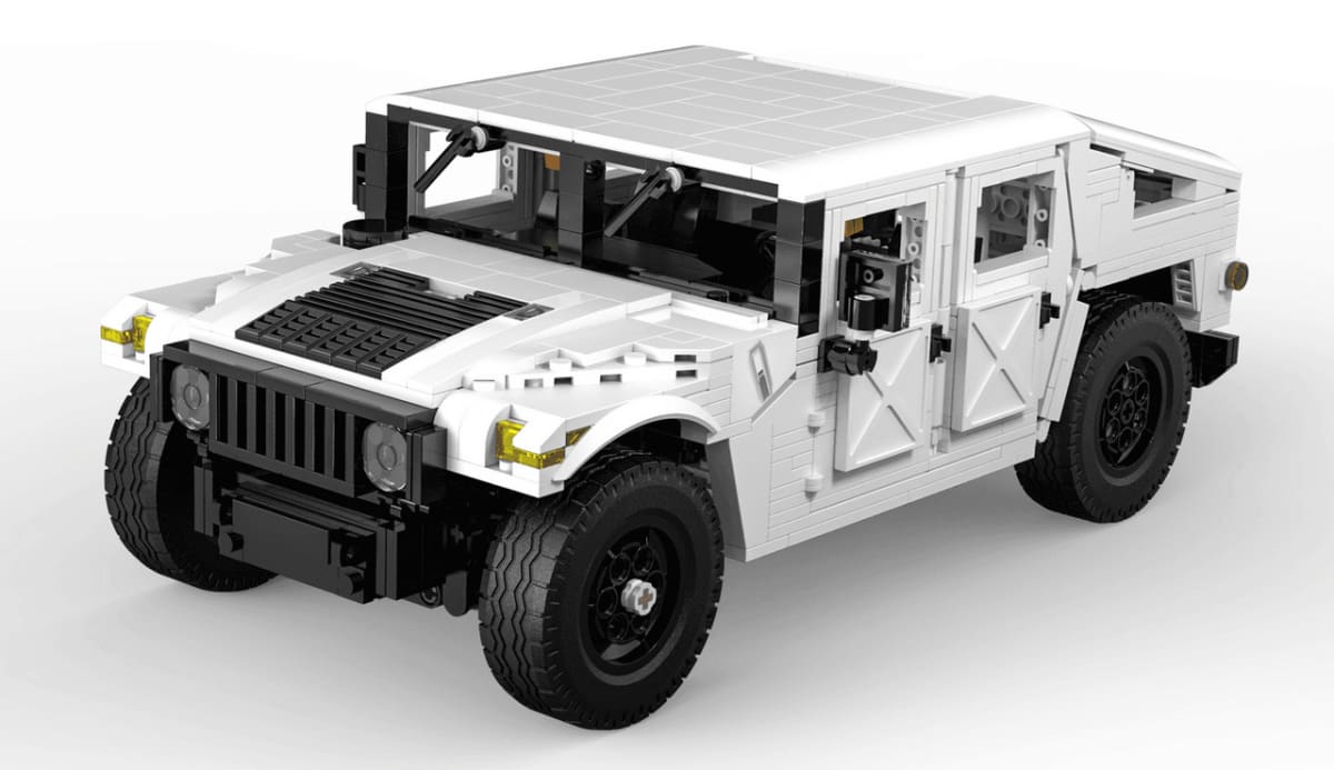 Auto Armable CADA 1:12 Humvee (licensed) RC KIT no Incluido2