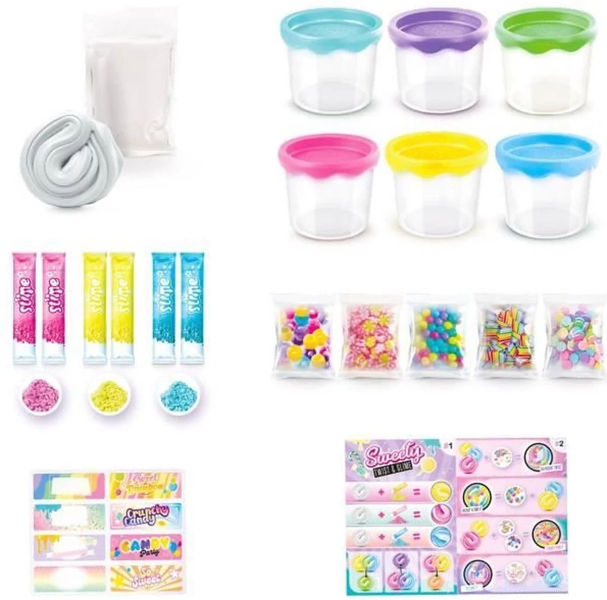 CANAL TOYS TWIST SLIME SWEETY KIT1