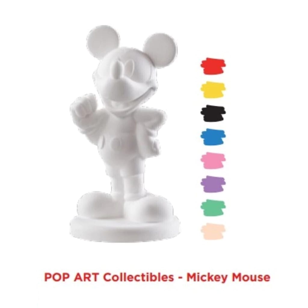 COLORING-POP ART COLLECTIBLES - MICKEY MOUSE1