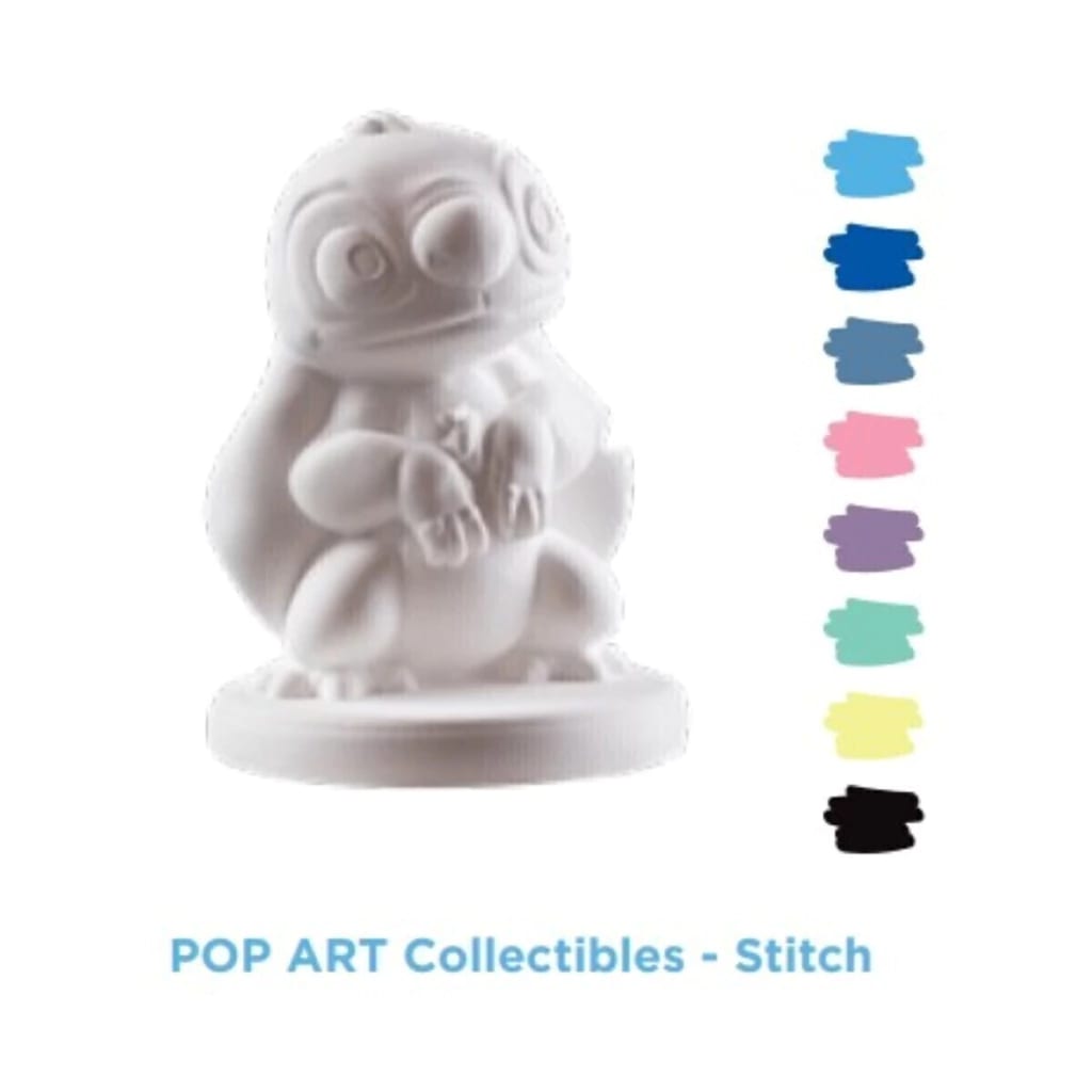 COLORING-POP ART COLLECTIBLES - STITCH1