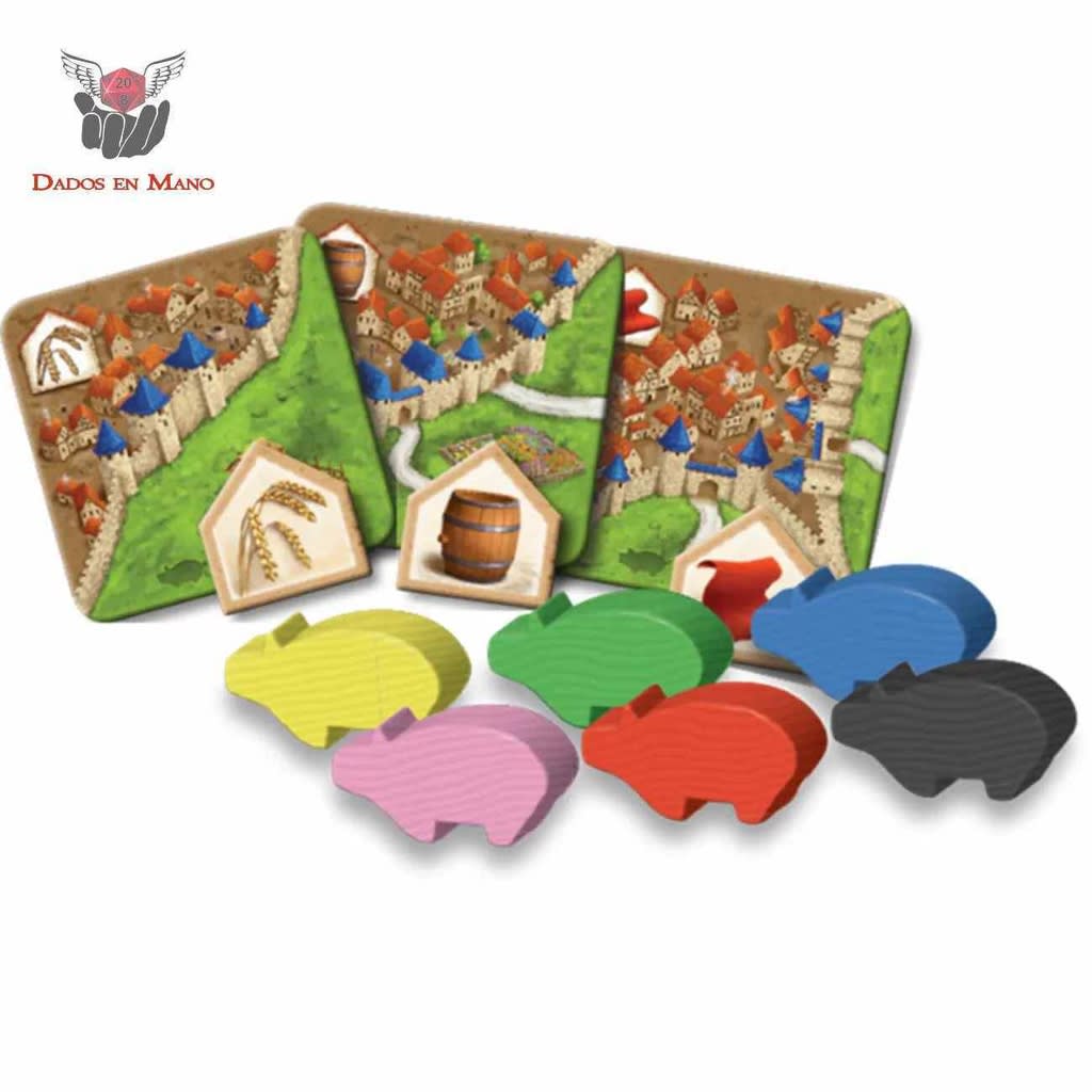 DEVIR CARCASSONNE: CONSTRUCTORES Y COMERCIANTES (2DA EDICIÓN)1