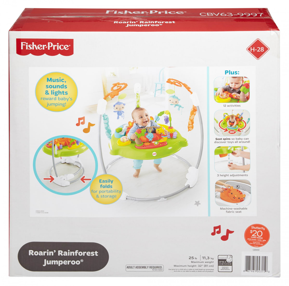 FISHER-PRICE SILLA MARAVILLAS 0