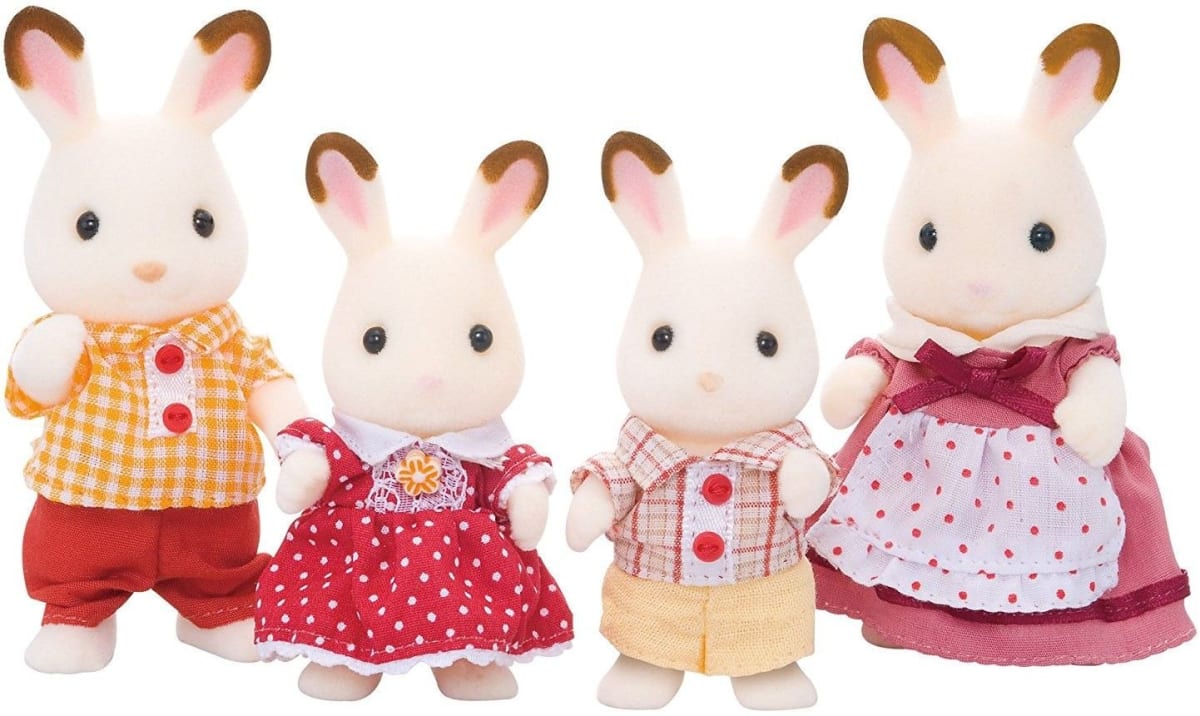 Chocolate Rabbit Family (new)2