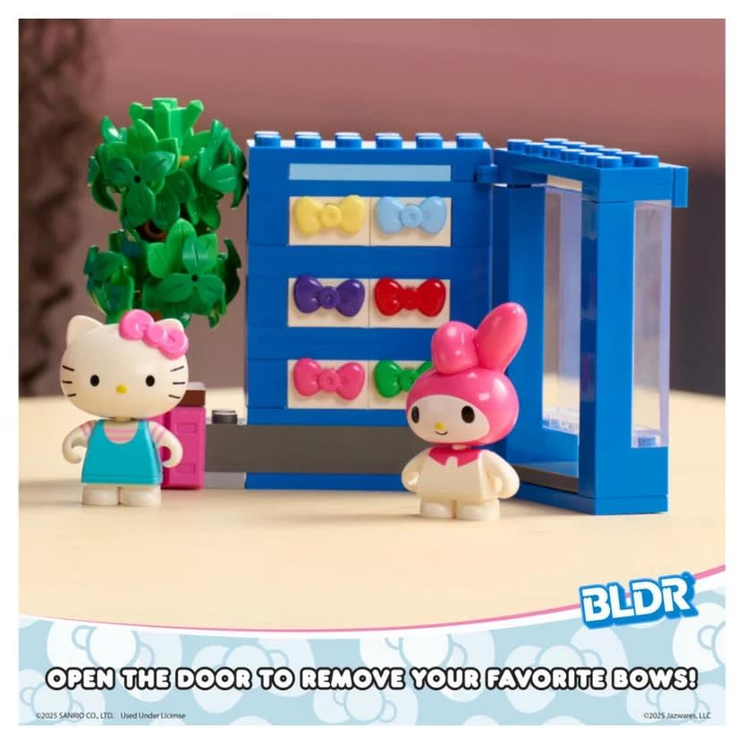 HELLO KITTY SET CONSTRUCCION CON MOÑOS 145 PCS4