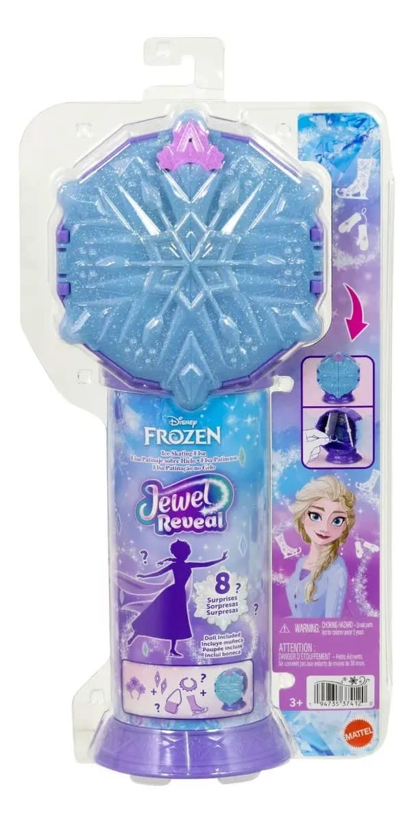 DISNEY FROZEN REVEAL ELSA PATINAJE SOBRE HIELO 4
