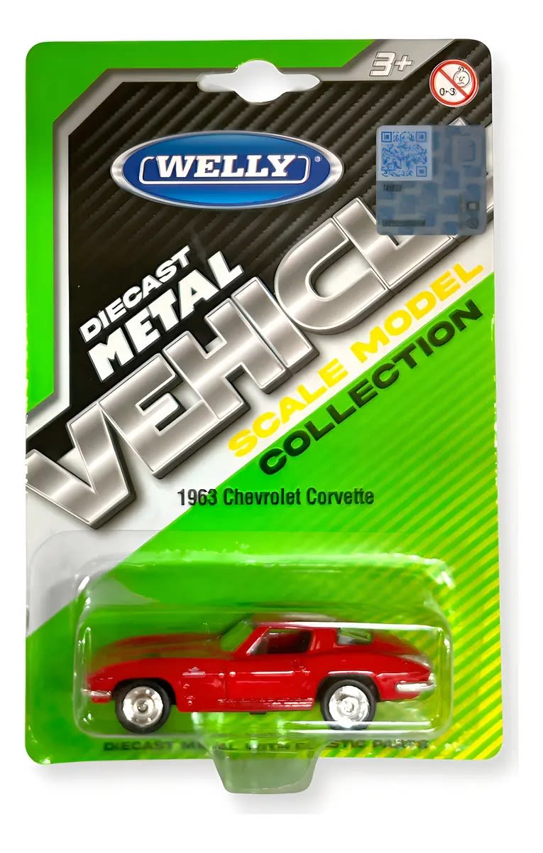 WELLY - AUTO CHEVROLET CORVETTE 1963 2
