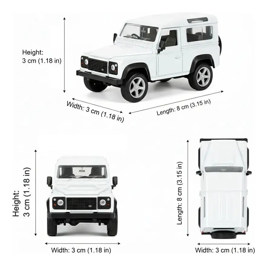 WELLY - AUTO LAND ROVER DEFENDER2