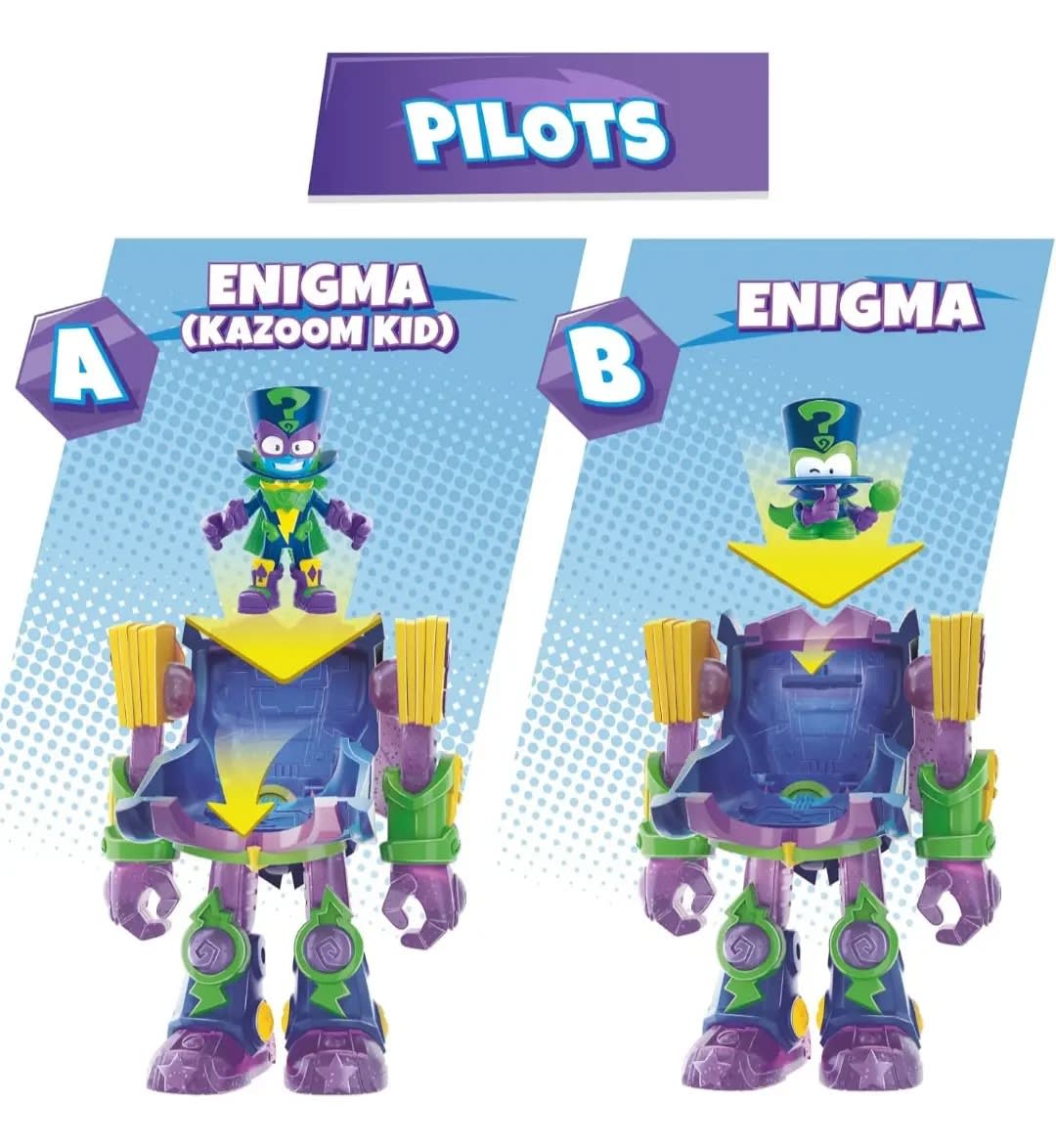 SUPERZINGS S - PLAYSET SUPERBOT ENIGMA2