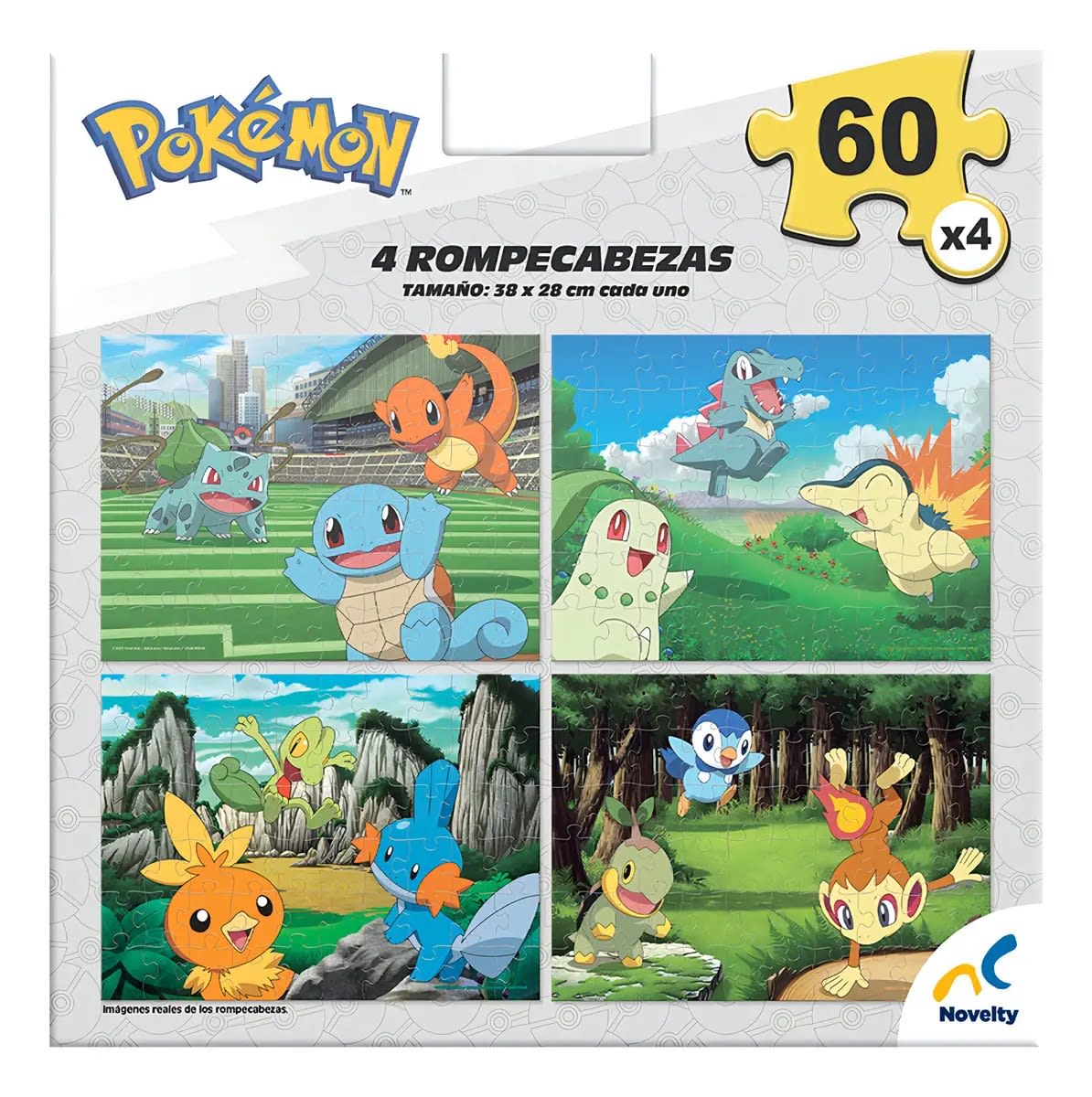 PUZZLE POKEMON 60 PZS 4 EN 12