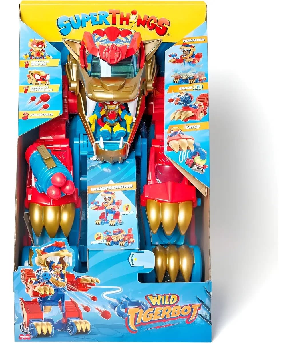 SUPERZINGS S PLAYSET WILD TIGERBOT 1